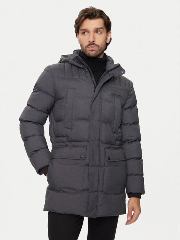 Geox Geox Pernata jakna Sandford M4628V T3141 F1054 Siva Regular Fit