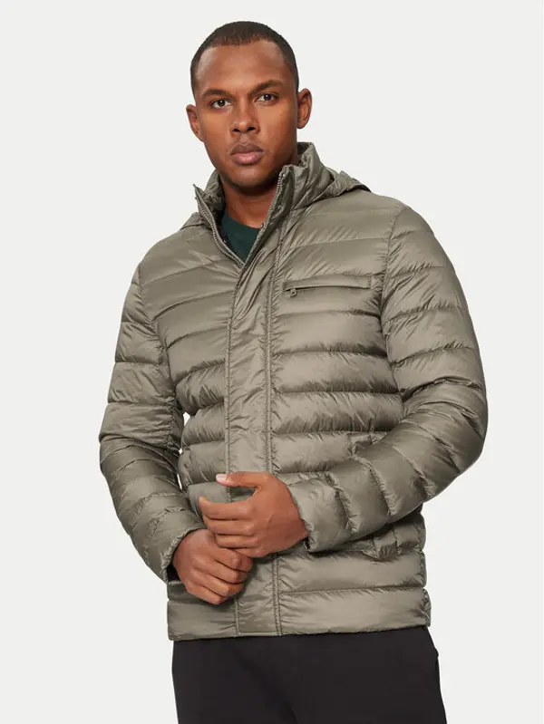 Geox Geox Pernata jakna Warrens M4625E T3146 F5259 Bež Regular Fit