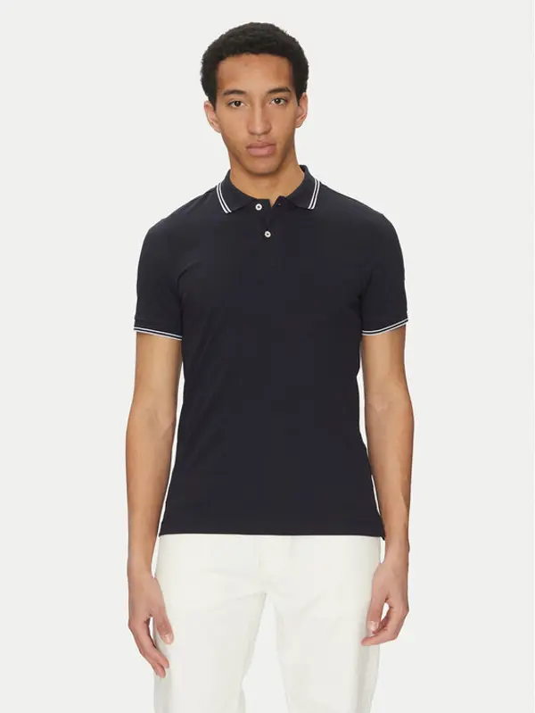 Geox Geox Polo M5510R T3236 F1624 Tamnoplava Regular Fit