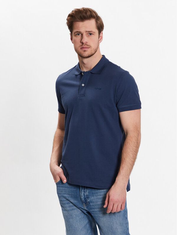 Geox Geox Polo Piquet M3510B-T2649 F4070 Plava Regular Fit
