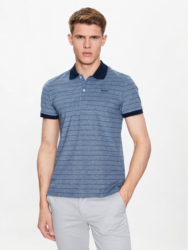 Geox Geox Polo Piquet M3510J-T3004 F4593 Plava Regular Fit