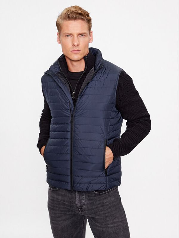 Geox Geox Prsluk Wilmer M3622G T3017F 1624 Tamnoplava Regular Fit