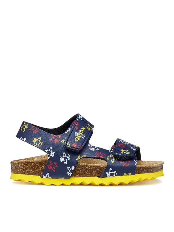 Geox Geox Sandale B Sandal Chalki Boy B552QB 00004 C4002 S Tamnoplava