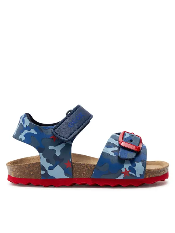 Geox Geox Sandale B Sandal Chalki Boy B922QA 00454 C0735 M Tamnoplava