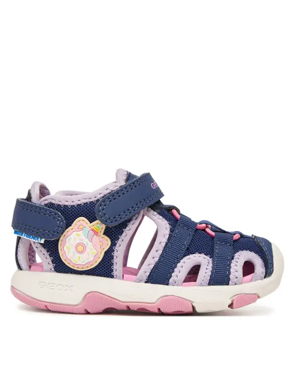 Geox Geox Sandale B Sandal Multy Girl B650DA 01450 C4215 M Tamnoplava