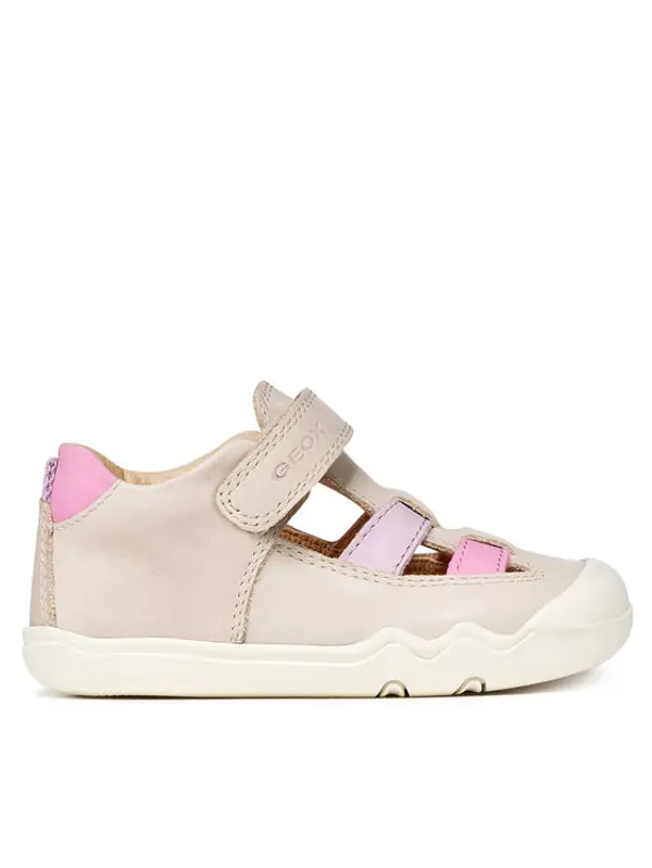 Geox Geox Sandale B Steppieup Girl B5563A 000CL C0175 Écru