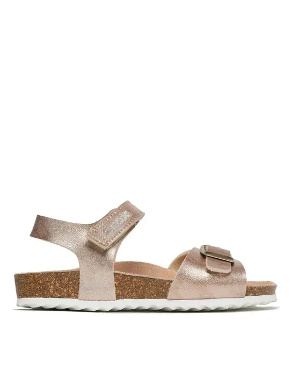 Geox Geox Sandale J Adriel Girl J028MC000BJC8124 S Ružičasta