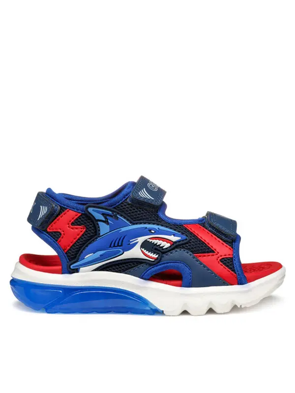 Geox Geox Sandale J Ciberdron B J55MXB 1454 C0735 D Tamnoplava