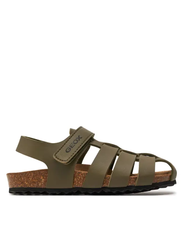 Geox Geox Sandale J Ghita Boy J458LA 000BC C3009 S Kaki