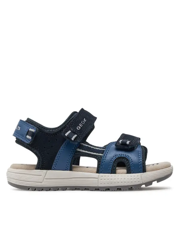 Geox Geox Sandale J Sandal Alben Boy J35AVA 01520 CF44M S Tamnoplava