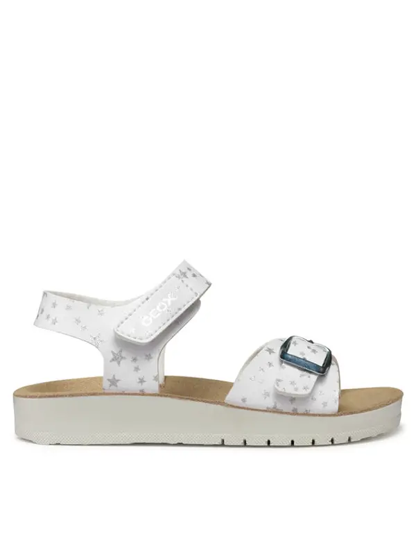 Geox Geox Sandale J Sandal Costarei Gi J15EAB 00004 C1000 D Bijela
