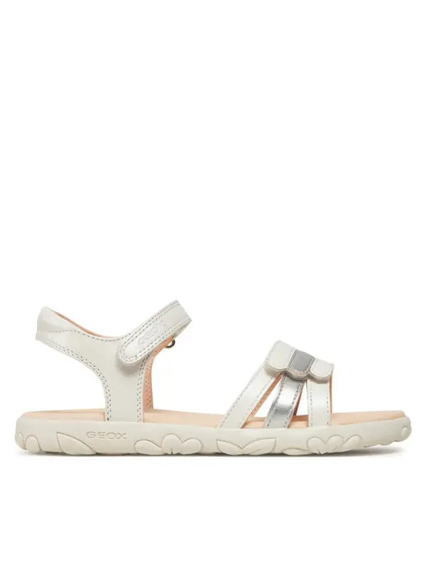 Geox Geox Sandale J Sandal Haiti Girl J458ZD 000NF C0459 D Bijela
