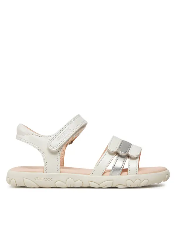 Geox Geox Sandale J Sandal Haiti Girl J458ZD 000NF C0459 S Bijela