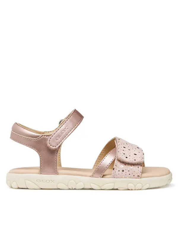Geox Geox Sandale J Sandal Haiti Girl J658ZC 0NFMA C8010 M Ružičasta