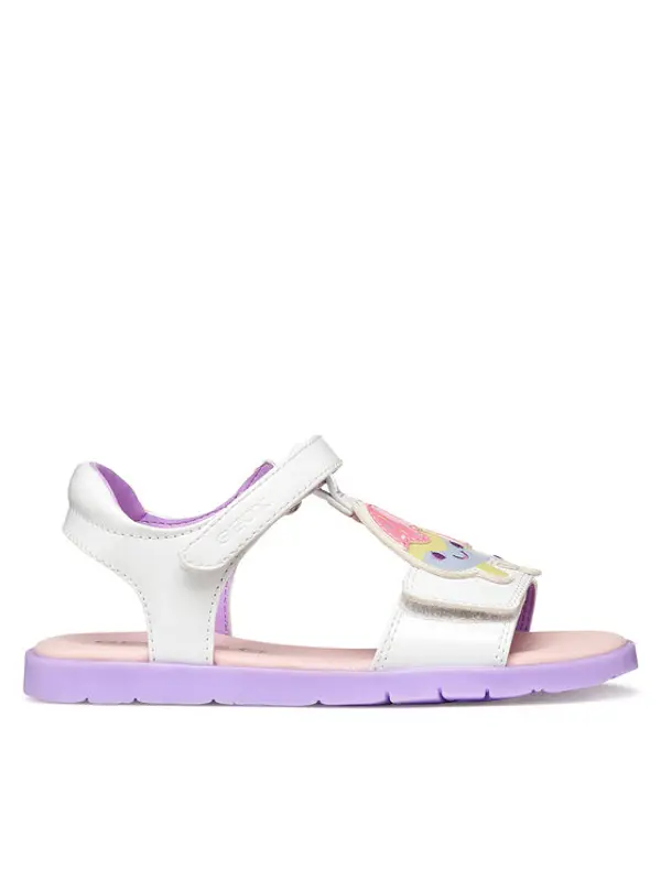 Geox Geox Sandale J Sandal Joyfoot Gir J65P1C 000HH C0761 S Bijela