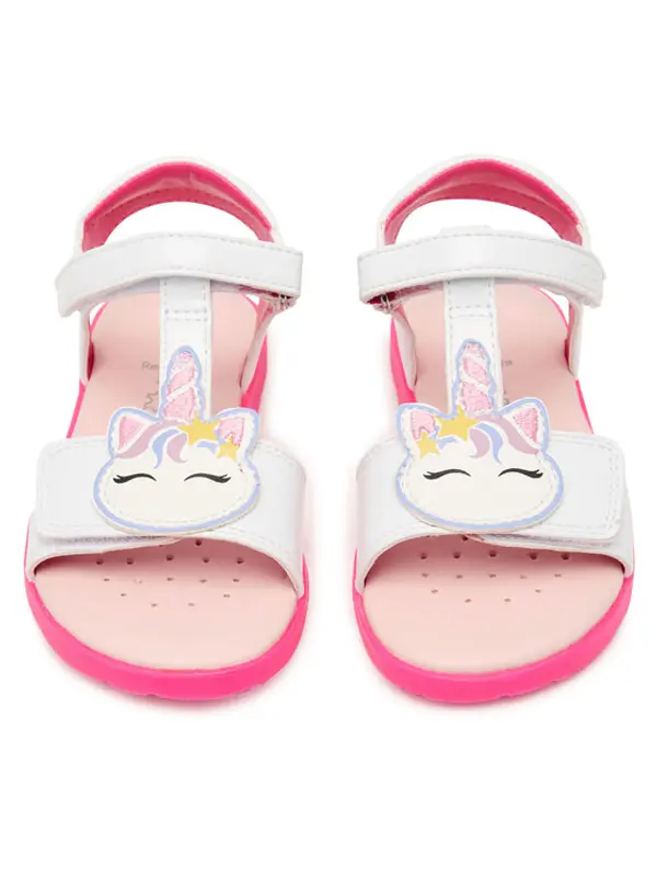 Geox Geox Sandale J Sandal Joyfoot Gir J65P1C 000HH C1441 M Bijela