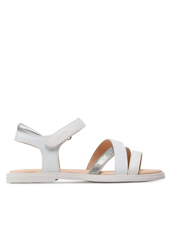 Geox Geox Sandale J Sandal Karly Girl J5235D00254C1000 S Bijela