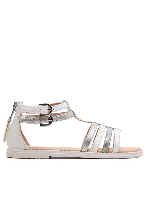 Geox Geox Sandale J Sandal Karly Girl J7235D 054AJ C1Z1N S Bijela