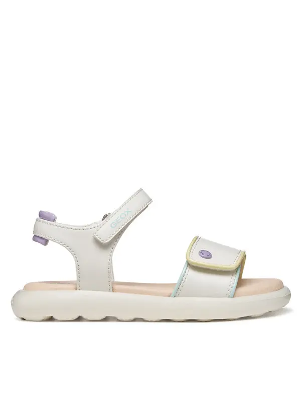 Geox Geox Sandale J Sandal Puffypop Gi J65MSC 05402 C0653 D Bijela
