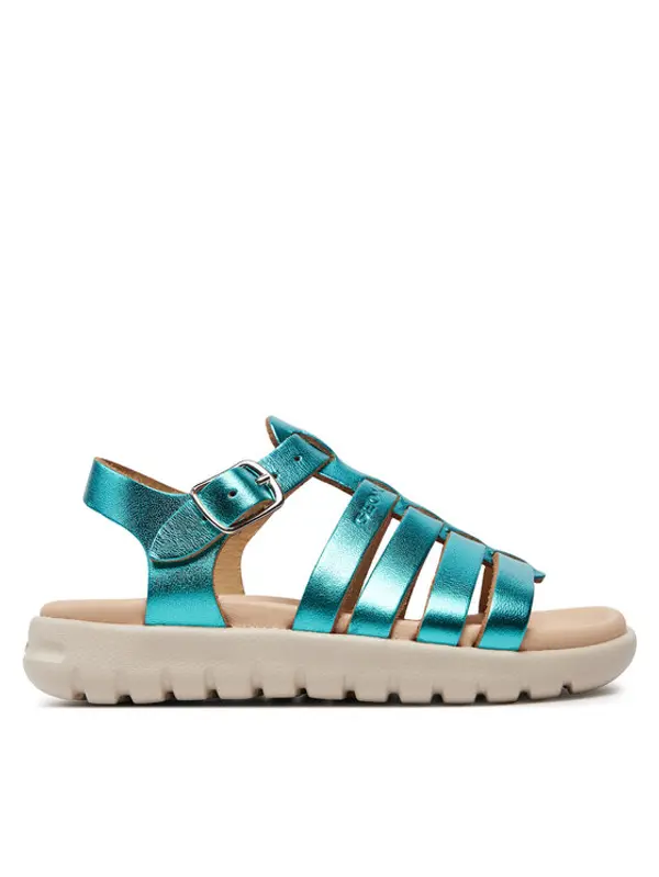 Geox Geox Sandale J Sandal Soleima Gir J35GSB 000CF C3035 M Zelena