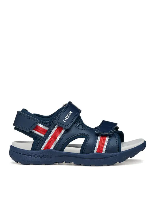 Geox Geox Sandale J Vaniett Boy J555XB 01454 C0735 S Tamnoplava