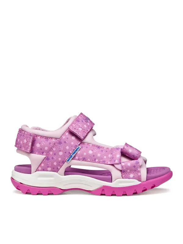 Geox Geox Sandale Jr Borealis Girl J550WA 015AN C8215 D Ružičasta
