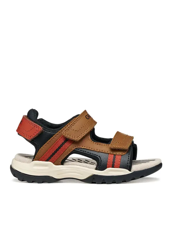 Geox Geox Sandale Jr Borealis J450RA 015ME CD6N6 S Smeđa