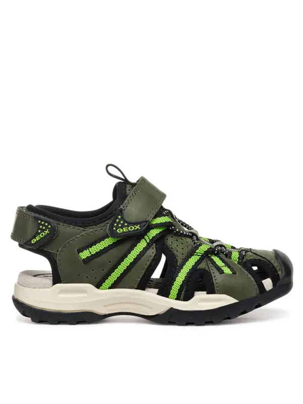 Geox Geox Sandale Jr Borealis J450RB 014ME C3222 M Kaki