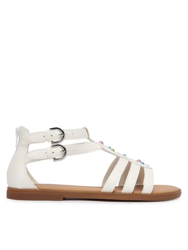 Geox Geox Sandale Jr Sandal Karly J6535D 000BC C0653 D Bijela
