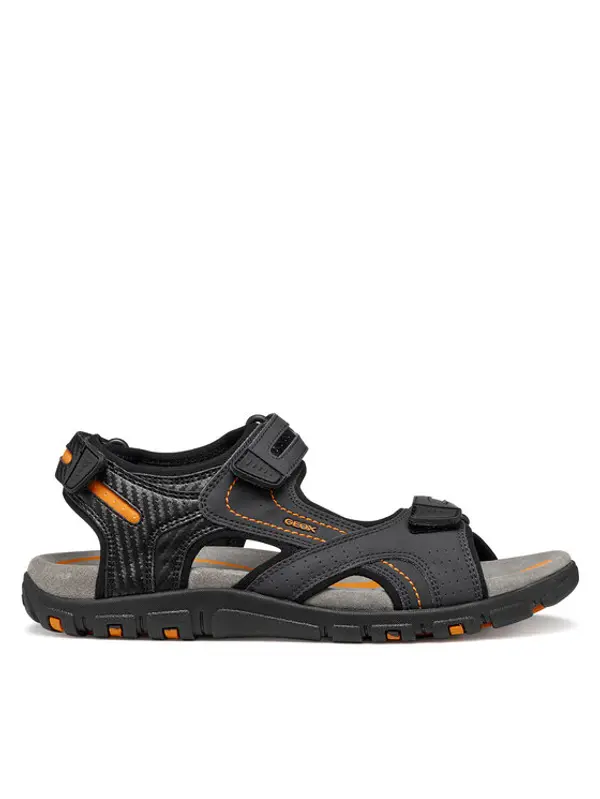 Geox Geox Sandale U Sandal Strada U8224D 0EKBC C4367 Crna