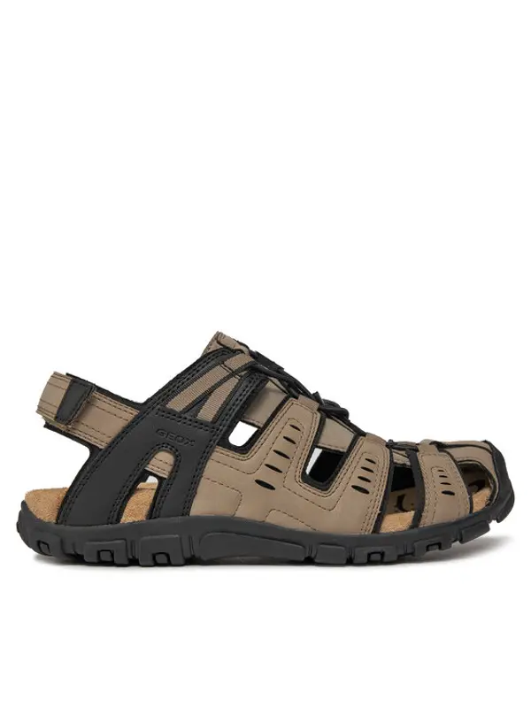 Geox Geox Sandale Uomo Sandal Strada U4524C 000EK C6738 Smeđa