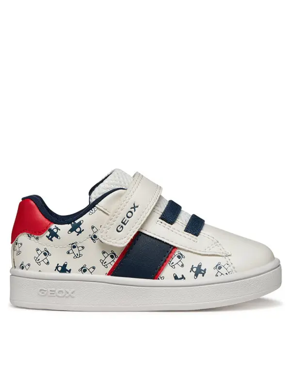 Geox Geox Tenisice B Eclyper Boy B455LA 000BC C0085 Bijela