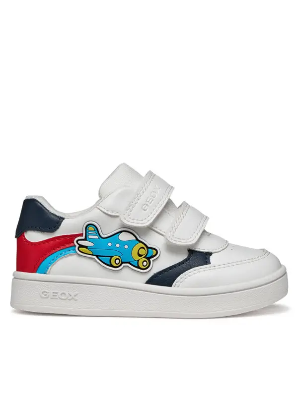 Geox Geox Tenisice B Eclyper Boy B655LC 000BC C0050 S Bijela