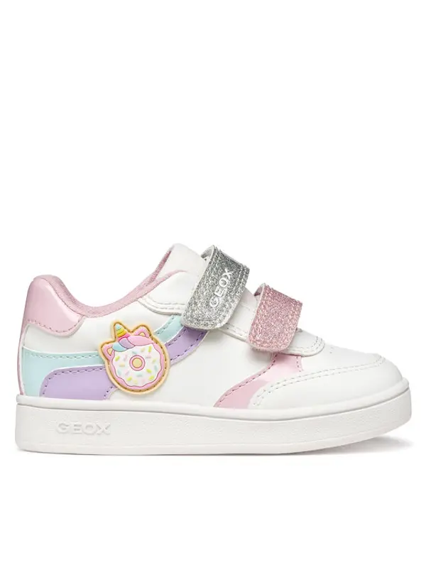 Geox Geox Tenisice B Eclyper Girl B655MB 000BC C1R8S S Bijela