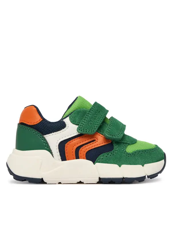 Geox Geox Tenisice B Flexyper Mini Boy B656GC 01422 C0587 M Zelena