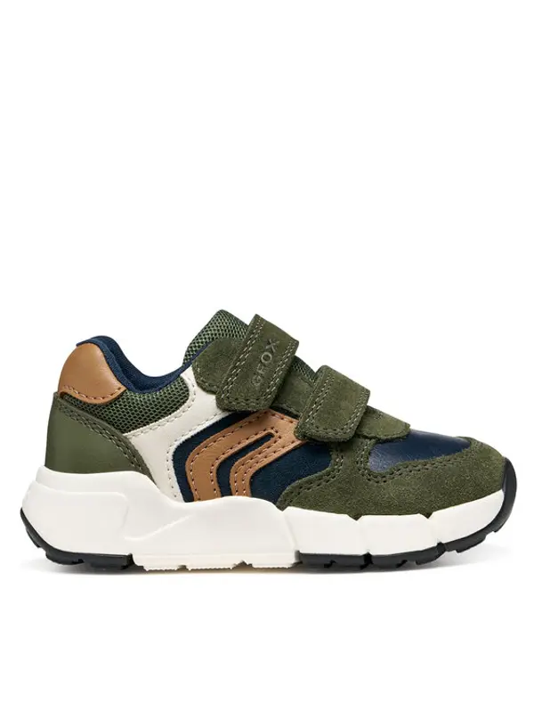 Geox Geox Tenisice B Flexyper Mini Boy B656GC 05422 CB36N S Zelena