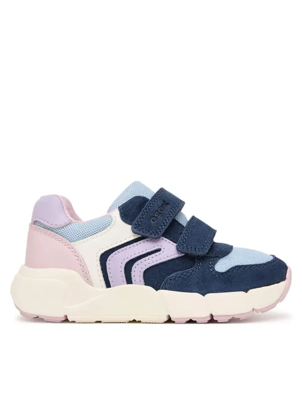 Geox Geox Tenisice B Flexyper Mini Girl B656NA 01422 CF48S S Tamnoplava