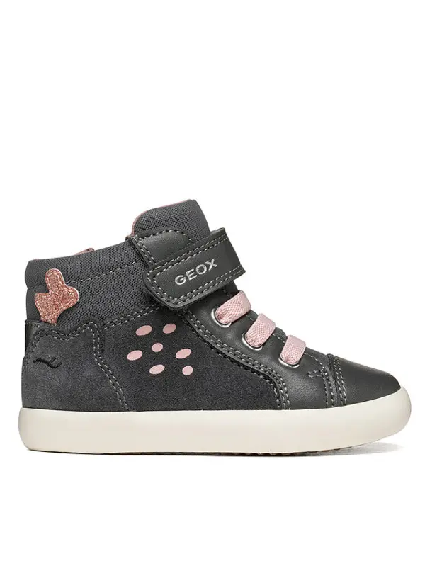 Geox Geox Tenisice B Gisli Girl B661MA 022BC C9002 S Tamno siva