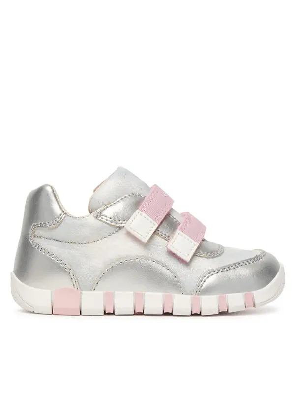 Geox Geox Tenisice B Iupidoo Girl B3558A 0AS54 C0566 Srebrna