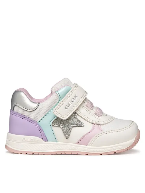 Geox Geox Tenisice B Rishon Girl B560LA 0BCEW C1022 Bijela