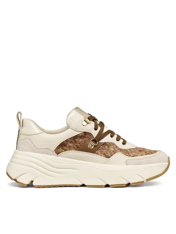 Geox Geox Tenisice D Diamanta D36UFE 0QS22 C1S5V Bijela