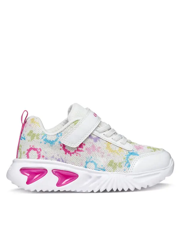 Geox Geox Tenisice J Assister Girl J45E9B 0GFHH C0653 D Bijela