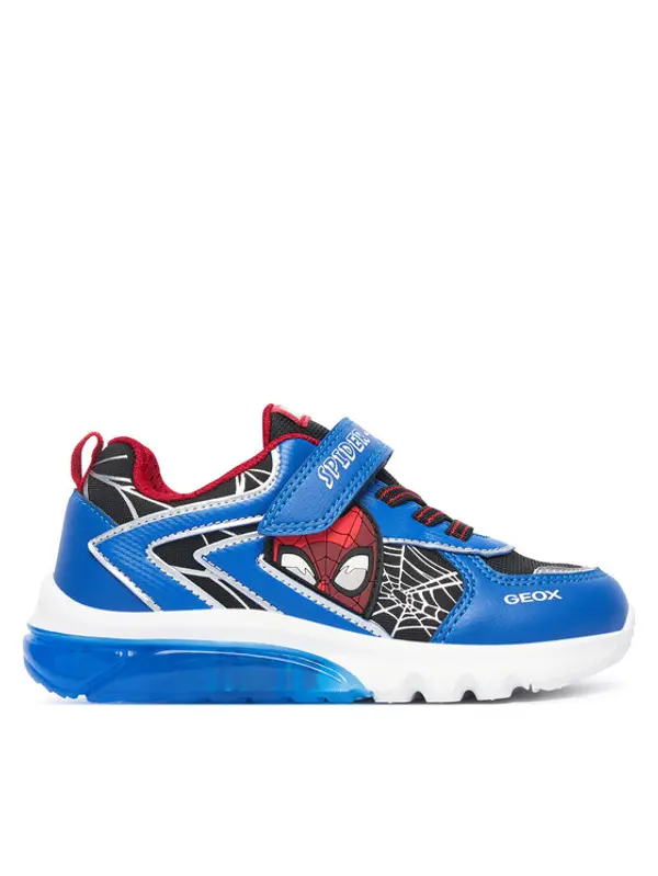 Geox Geox Tenisice J Ciberdron Boy J66LBK 01454 C0245 S Crna