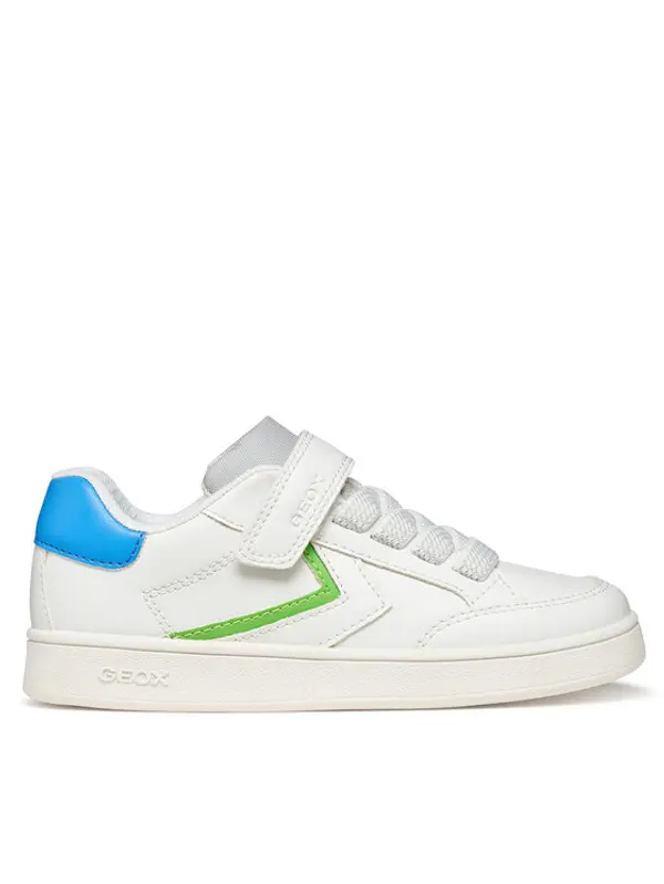 Geox Geox Tenisice J Eclyper Boy J55LSA 05411 C0478 M Bijela