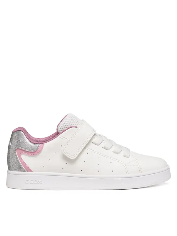 Geox Geox Tenisice J Eclyper Girl J36LRA 0BCKC C1Z8Z S Bijela