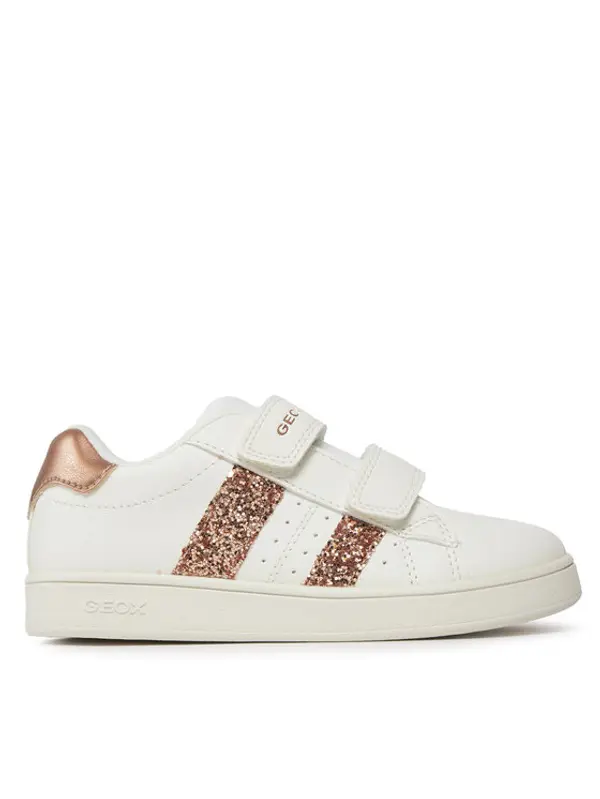 Geox Geox Tenisice J Eclyper Girl J45LRA 000BC C1ZH8 S Bijela