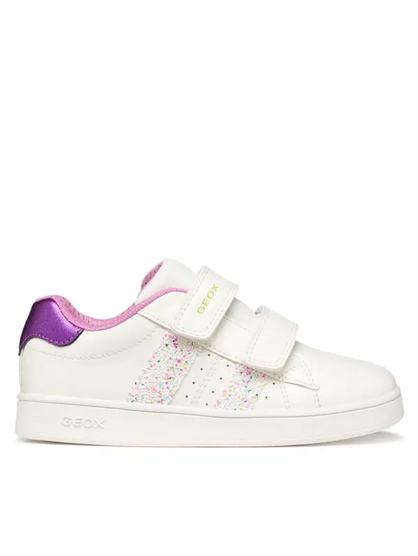 Geox Geox Tenisice J Eclyper Girl J45LRA 054EW C0653 M Bijela