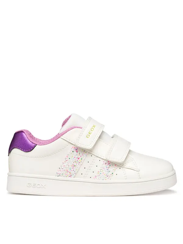 Geox Geox Tenisice J Eclyper Girl J45LRA 054EW C0653 S Bijela