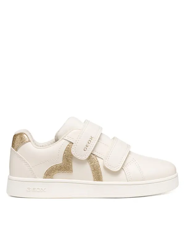 Geox Geox Tenisice J Eclyper Girl J66LRG 0BCKC C1M2X D Krem
