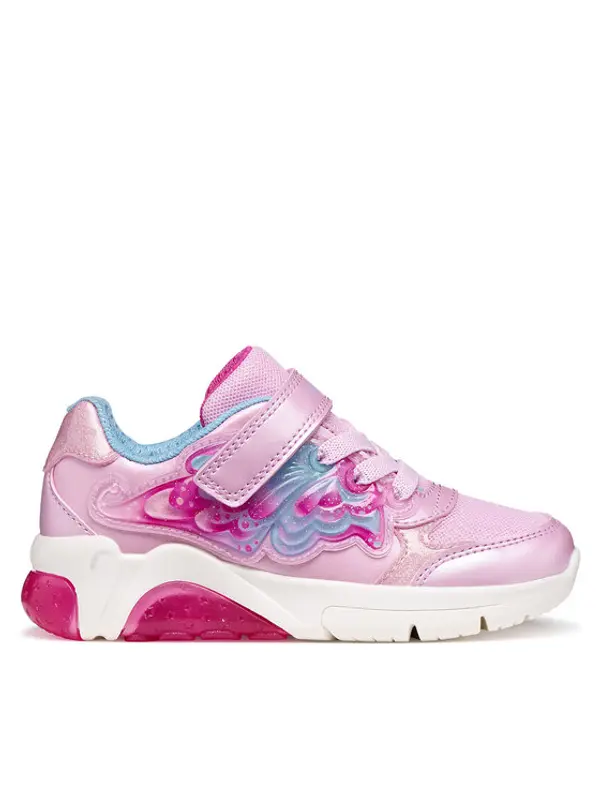 Geox Geox Tenisice J Fadinlight Girl J65M4A 0NFKC C8207 D Ružičasta
